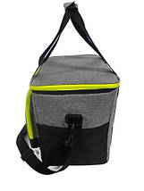 Сумка-холодильник Time Eco TE-320S, 20 л, сіра з чорним, фото 4