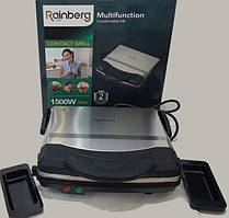 Гриль контактний електрогриль притискної Rainberg RB-5406 1500W