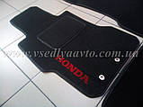 Водійський килимок ворсовий HONDA Accord 7 (2003-2008), фото 3