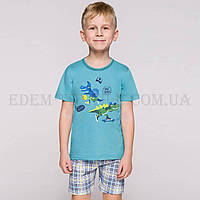 Детская пижама для мальчика на лето хлопок Damian, Рост 104