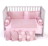 Постільний комплект Baby Veres Angel wings pink для ліжечка 120х60 см 216.21