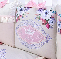 Постільна білизна в ліжечко Baby Veres Provence 6 одиниць, фото 7