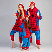 Взрослый Kigurumi Костюм Пижама Человек Паук, Рост 153-165 (M)