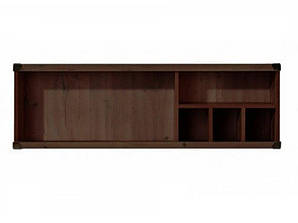 Полиця JPOL 120 Монтана  дуб шутер ВМК