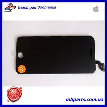 Дисплей iPhone 6S Plus (5.5") Black, оригінал з рамкою (відновлене скло), фото 1