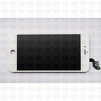 Дисплей iPhone 6S Plus (5.5") White, оригінал з рамкою (відновлене скло), фото 3