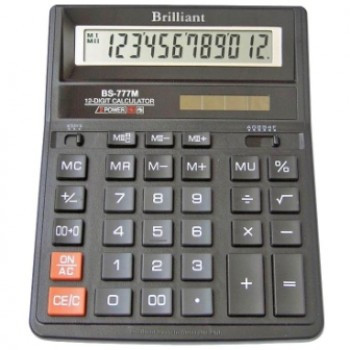 Калькулятор великий Brilliant BS-777М