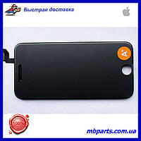Дисплей iPhone 6S (4.7") Black, оригинал с рамкой (восстановленное стекло)