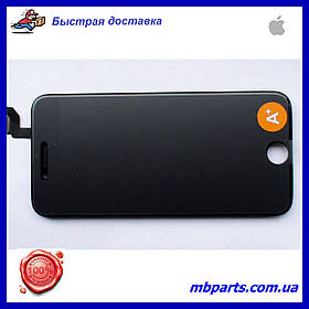 Дисплей iPhone 6S (4.7") Black, оригінал з рамкою (відновлене скло)