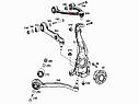 Ричаг передній верхній оригінал Mercedes S-class W222 в наявності, фото 5