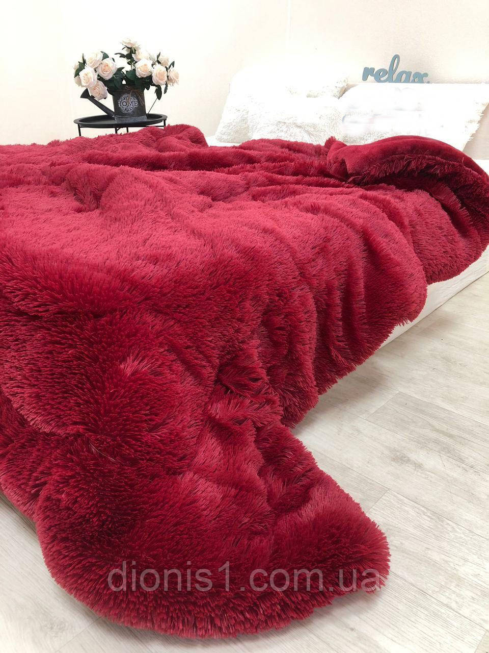 Одеяло ворсистое Травка очень тёплое мягкое и пушистое "Мишка" 200х220 - фото 9 - id-p653014727