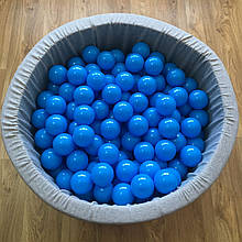 Кульки для сухого басейну блакитні 8 см поштучно