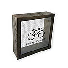 Дерев'яна копілка (скарбничка) 20х20 см For my new bike хркп0008ка Тур-Колекшн, фото 2