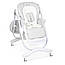 Дитячий cтульчик-трансформер для годування DOLCE M 3236 LIGHT GRAY, фото 6