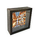 Дерев'яна копілка (скарбничка) 20х20 см Money for shopping in Milan хркп0002ква Тур-Колекшн, фото 2