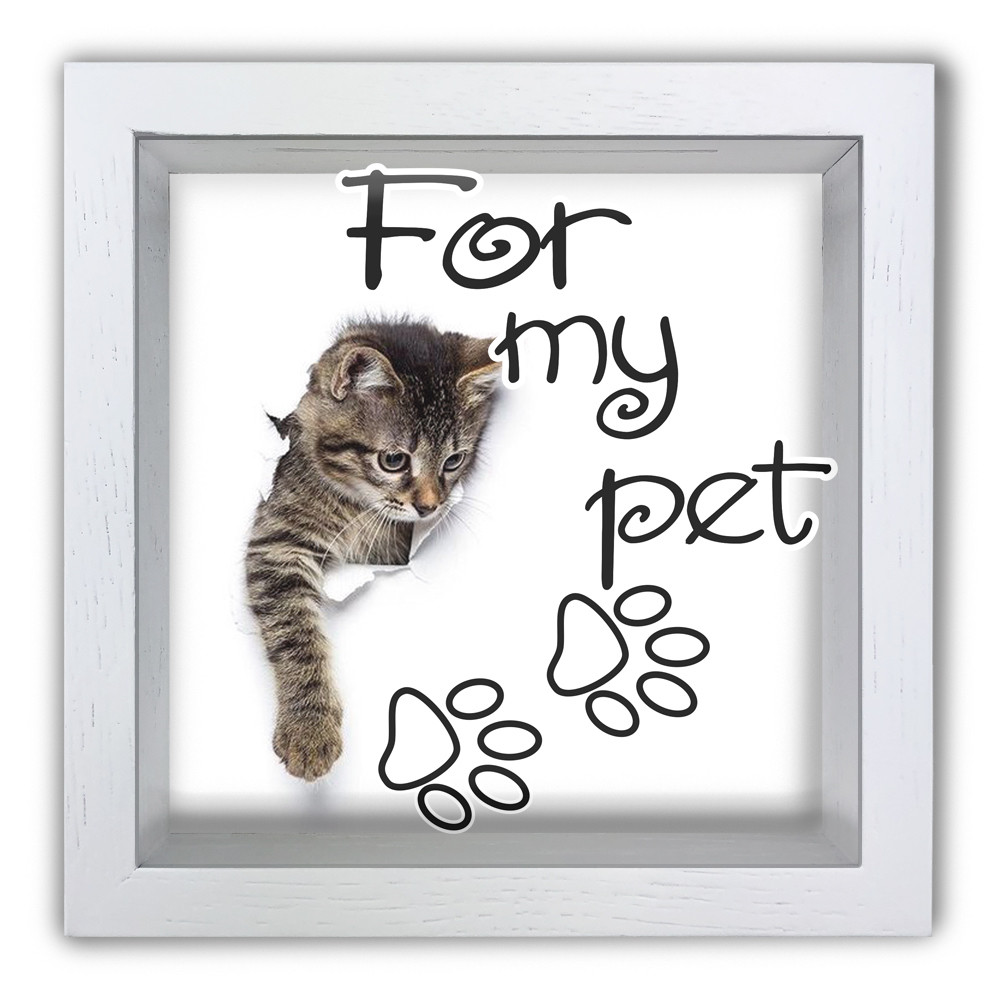 Дерев'яна копілка (скарбничка) 20х20 см For my pet хркп0010ба Тур-Колекшн, фото 1