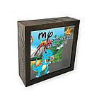 Дерев'яна копілка (скарбничка) 20х20 см My dinosaur money box хркп0011ба Тур-Колекшн, фото 2