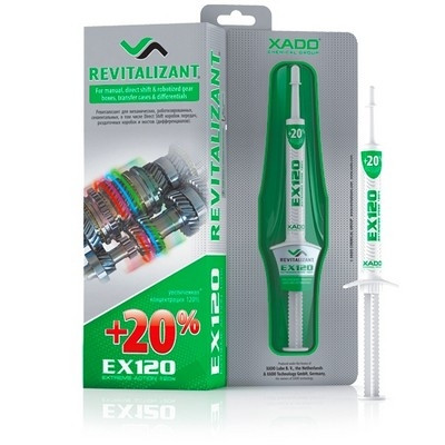Присадка XADO КПП і редукторів EX120 шприц 8 мл XA 10030