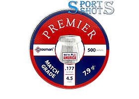 Кулі Crosman Premier Match Grade 4,50 мм, 0.51 м, 500шт