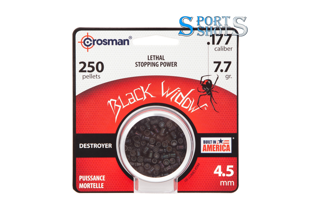 Кулі Crosman Black Widow 0.50 м експансивна 250шт/нчк, фото 1