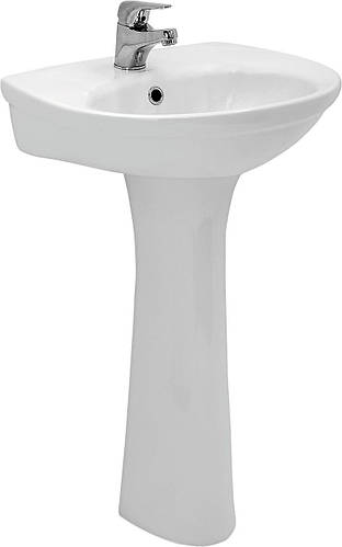 Купить Умивальник Cersanit EKO 50, цена 888 грн — Prom.ua (ID#987888747)