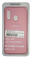 Силіконовий чохол Samsung A405 Galaxy A40 2019 (Pink) Soft touch