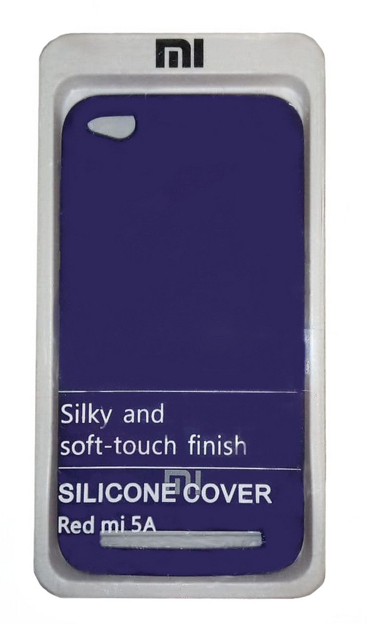 Силіконовий чохол на Xiaomi Redmi 5A (Ultra Violet) Soft touch, фото 1