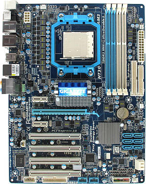 Материнська плата GIGABYTE GA-770TA-UD3 (rev. 1.0) Socket AM3 + планка, фото 1