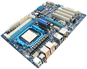 Материнська плата GIGABYTE GA-770TA-UD3 (rev. 1.0) Socket AM3 + планка, фото 3