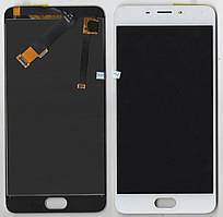 Дисплейний модуль (екран) для Meizu M3e (A680H) білий