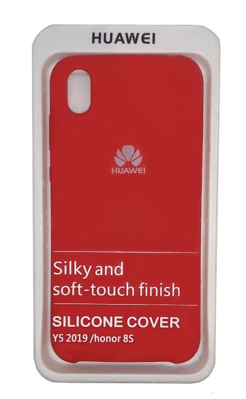 Силіконовий чохол на Huawei Y5 2019 (Bordo) Soft touch, фото 1