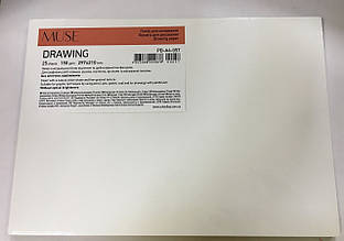 Папір для малювання, А4+/25арк., 150г/м2, термозбіжна плівка