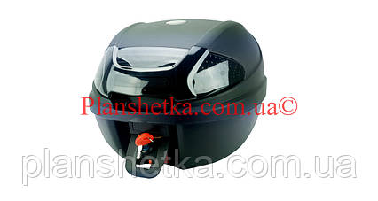 Кофр для мотоцикла (багажник) YM-0830 (V-30L) BLACK 41×40×32, фото 2
