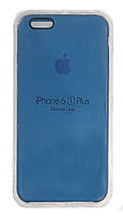Силіконовий чохол на iPhone 6 Plus (Tahoe Blue) Soft touch (Premium)