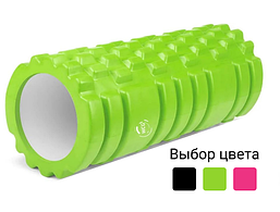 Масажний Валик ролер WCG K1 для йоги та фітнесу 33 х 14 см R_5772
