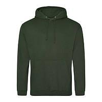 Худі толстовка UNISEX темно-зелена Just Hoods - AWJH001FO