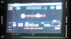 Repair ремонт E-7022 PANEL CPU ERROR Pioneer cdj2000nexus, cdj2000nxs