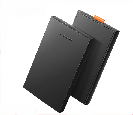 Зовнішня кишеня UGREEN CM237 USB 3.0 портативна для жорсткого диска HDD 2.5" Hard Drive Box 60353 Чорний, фото 1
