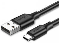 Кабель для зарядки и передачи данных Ugreen US287 USB - Type-C Cable 1м Black (60116)