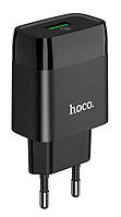 Сетевое ЗУ HOCO C72Q Glorious (5V/3A/1 USB) Qualcomm 3.0 Black