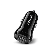 Автомобильное зарядное устройство для UGREEN ED018 Dual USB Car Charger (50875)