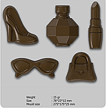 Дамський набір полікарбонатна форма для шоколадних цукерок Туреччина Implast, фото 2