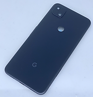 Задня кришка Google Pixel 4a, чорна, оригінал (Китай) + скло камери