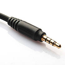 Перехідник-сплітер для під'єднання мікрофона (3 pin) і навушників до iPhone, iPad, Samsung, комп'ютера, фото 2