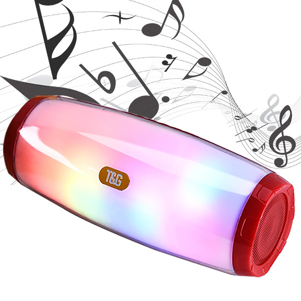 Бездротова bluetooth колонка STEREO BT TG-165 10 W Червона, фото 1