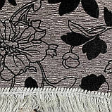 Дивандек на диван і два крісла, комплект накидки на меблі з бахромою. Міцні, надійні і якісні., фото 3