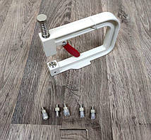 Прес для установки намистин на тканину