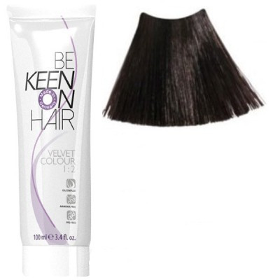 Крем фарба для волосся без аміаку Keen Velvet Colour 4.71 Кардамон 100мл.