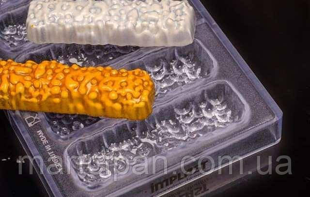 No 650 полікарбонатна форма для шоколадних батончиків Туреччина Implast, фото 1