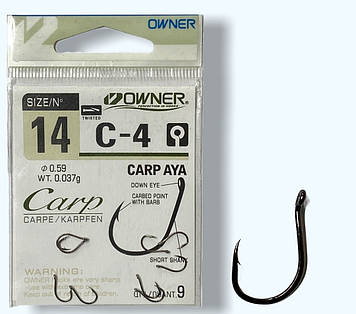 Гачки OWNER С-4 CARP AYA 14